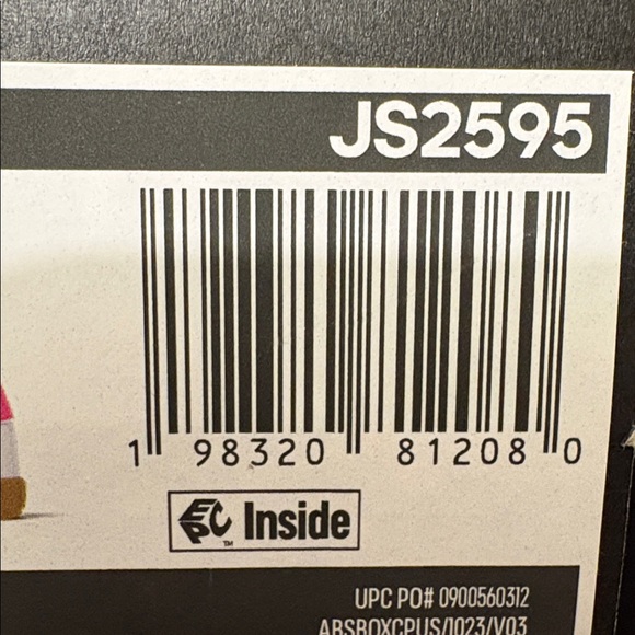 Adidas VL Court 3.0 K White and Pink Shoes Size 2 Girls Youth - Picture 7 of 7